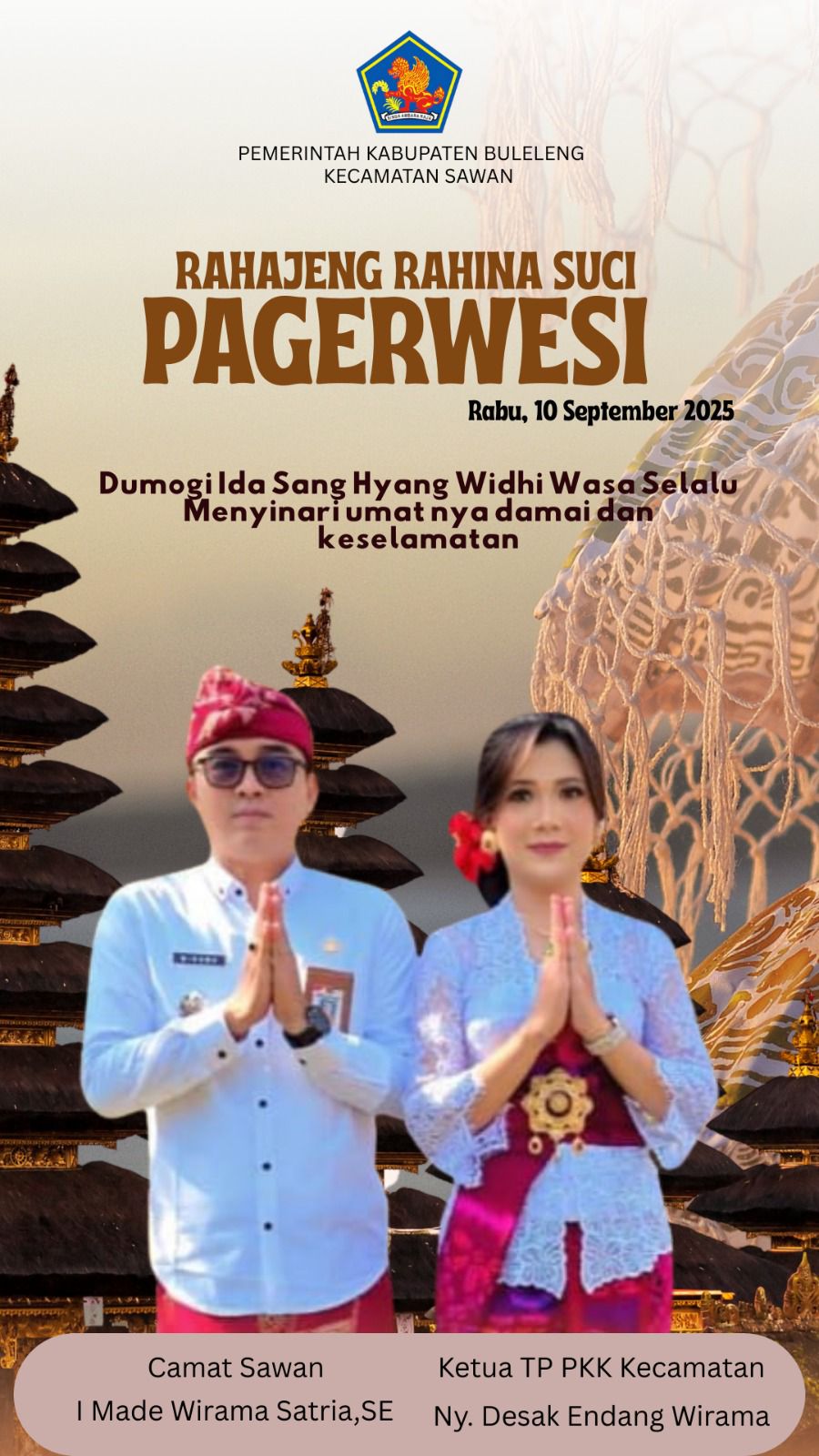 Selamat Hari Raya Pagerwesi 