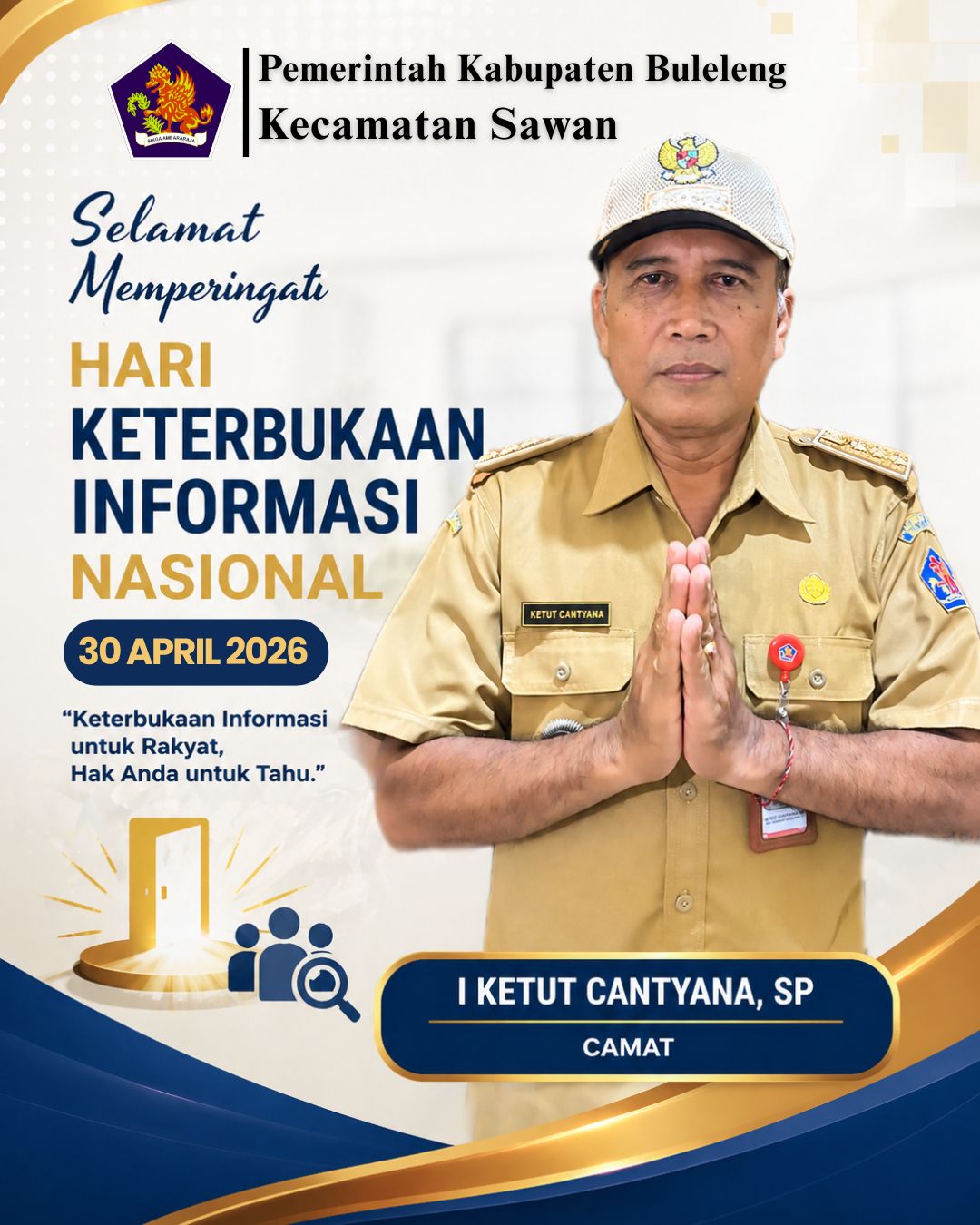 Selamat Hari Keterbukaan Informasi Nasional Tahun 2026