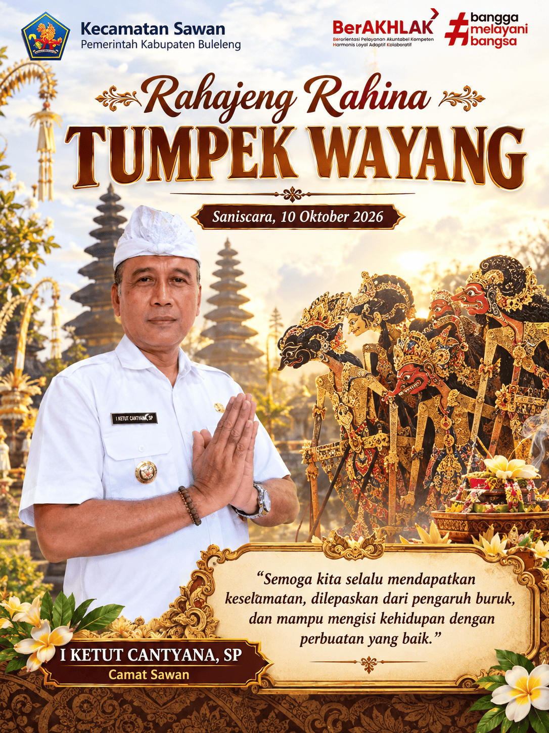 Rahajeng Rahina Tumpek Wayang 