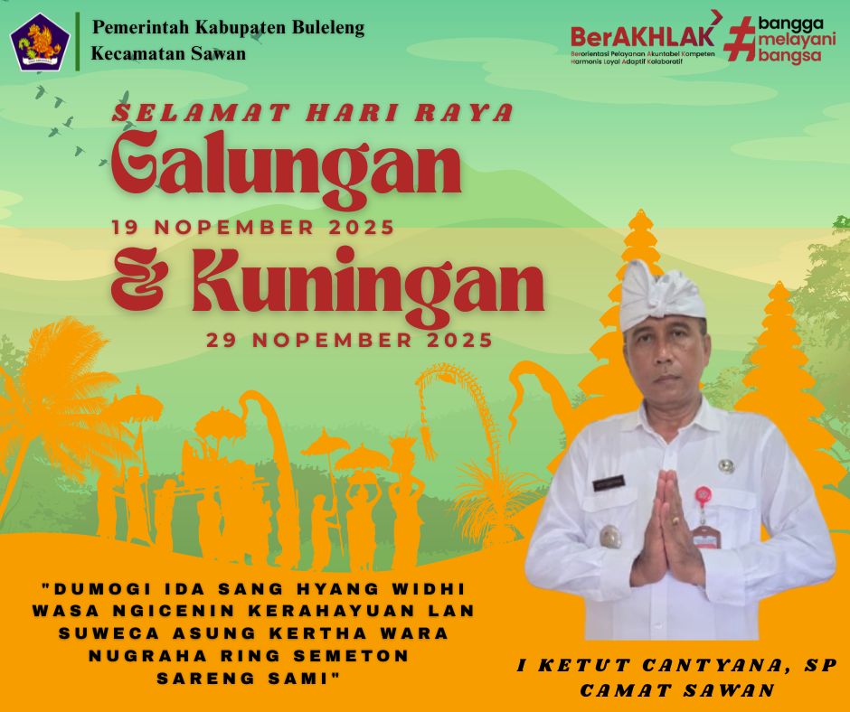 Rahajeng Nyanggra Rahina Suci Galungan lan Kuningan