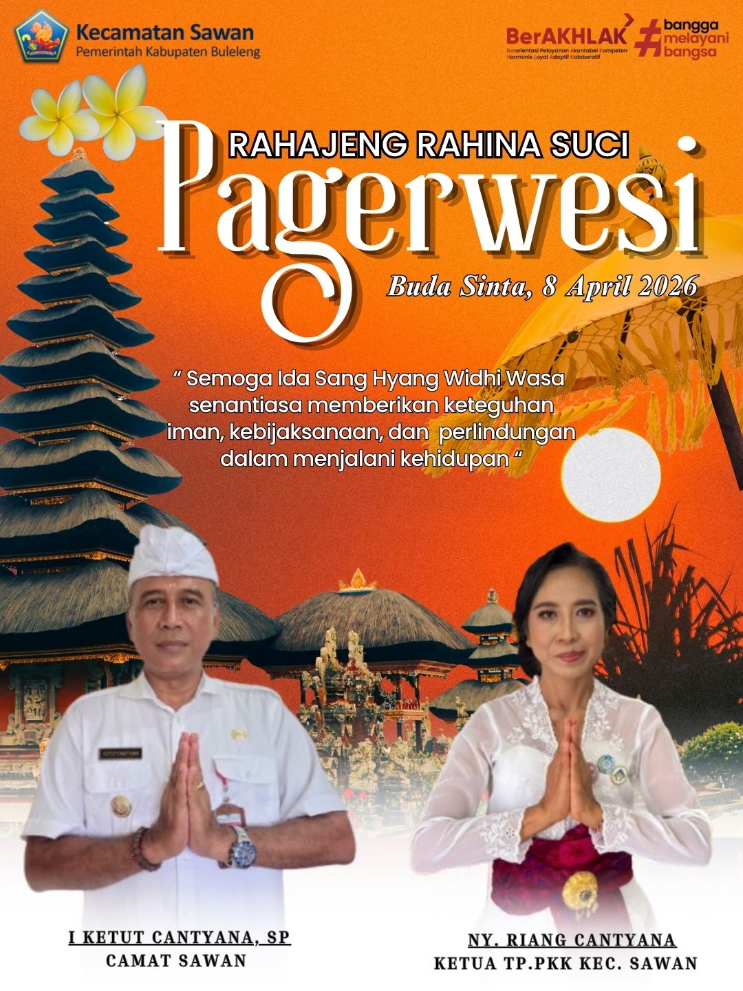 Rahajeng Rahina Suci Pagerwesi 