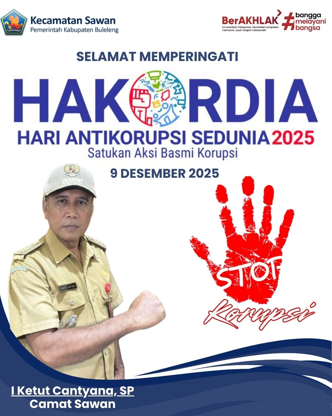 Selamat Hari Anti Korupsi  Sedunia Tahun 2025 