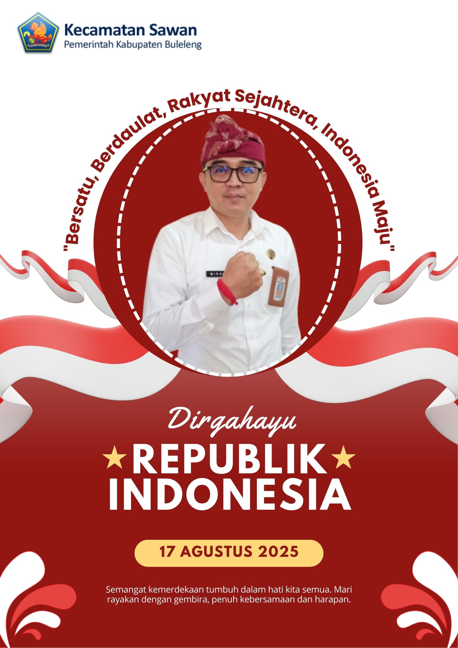 Peringatan HUT Kemerdekaan RI ke-80 tahun 2025